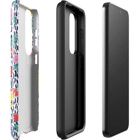 Bouffants and Broken Hearts Bouquets Print Galaxy S23 Pro Case