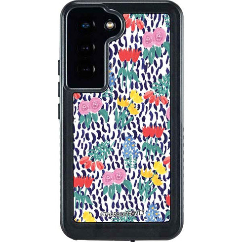 Bouffants and Broken Hearts Bouquets Print Galaxy S23 Waterproof Case
