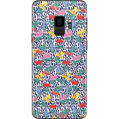 Bouffants and Broken Hearts Bouquets Print Galaxy S9 Skin