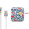 Bouffants and Broken Hearts Bouquets Print iPad Charger (10W USB) Skin
