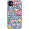 Bouffants and Broken Hearts Bouquets Print iPhone 11 Clear Case