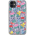 Bouffants and Broken Hearts Bouquets Print iPhone 11 Clear Case