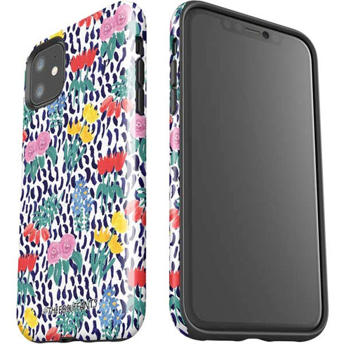 Bouffants and Broken Hearts Bouquets Print iPhone 11 Impact Case
