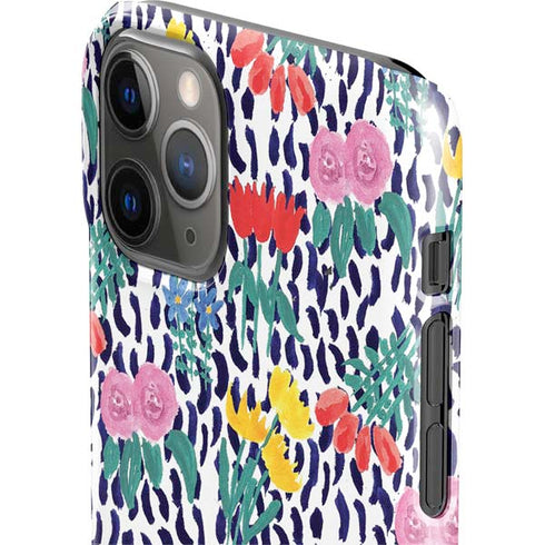 Bouffants and Broken Hearts Bouquets Print iPhone 11 Pro Lite Case