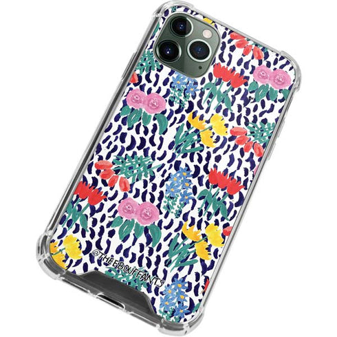 Bouffants and Broken Hearts Bouquets Print iPhone 11 Pro Max Clear Case