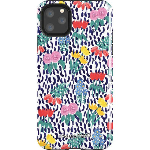 Bouffants and Broken Hearts Bouquets Print iPhone 11 Pro Max Impact Case