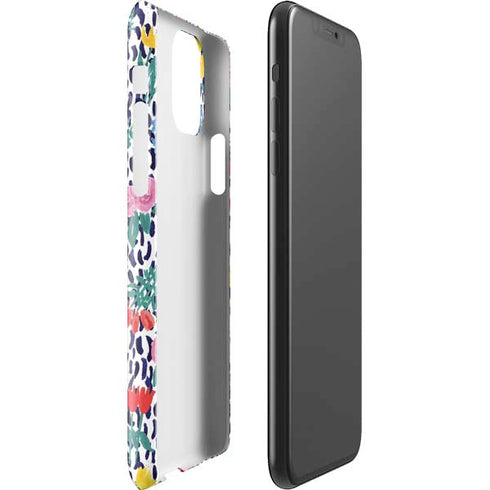 Bouffants and Broken Hearts Bouquets Print iPhone 11 Pro Max Lite Case