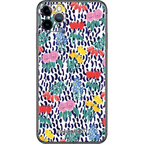Bouffants and Broken Hearts Bouquets Print iPhone 11 Pro Max Skin