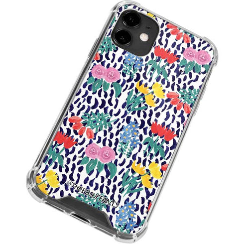 Bouffants and Broken Hearts Bouquets Print iPhone 12 Clear Case