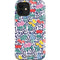 Bouffants and Broken Hearts Bouquets Print iPhone 12 Impact Case