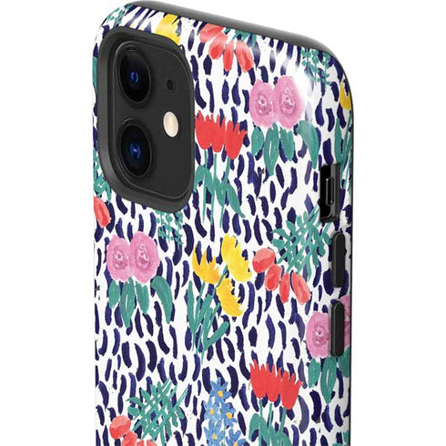 Bouffants and Broken Hearts Bouquets Print iPhone 12 Impact Case