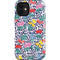 Bouffants and Broken Hearts Bouquets Print iPhone 12 Mini Impact Case