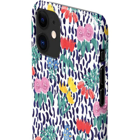 Bouffants and Broken Hearts Bouquets Print iPhone 12 Mini Lite Case