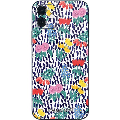 Bouffants and Broken Hearts Bouquets Print iPhone 12 Mini Skin