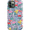 Bouffants and Broken Hearts Bouquets Print iPhone 12 Pro Impact Case