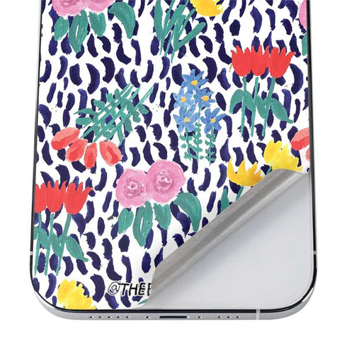 Bouffants and Broken Hearts Bouquets Print iPhone 12 Pro Skin