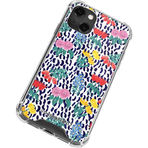 Bouffants and Broken Hearts Bouquets Print iPhone 13 Mini Clear Case