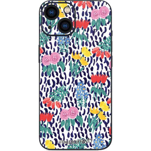 Bouffants and Broken Hearts Bouquets Print iPhone 13 Mini Skin