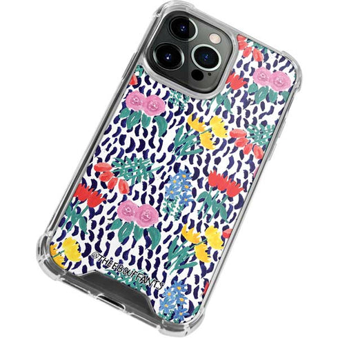 Bouffants and Broken Hearts Bouquets Print iPhone 13 Pro Clear Case