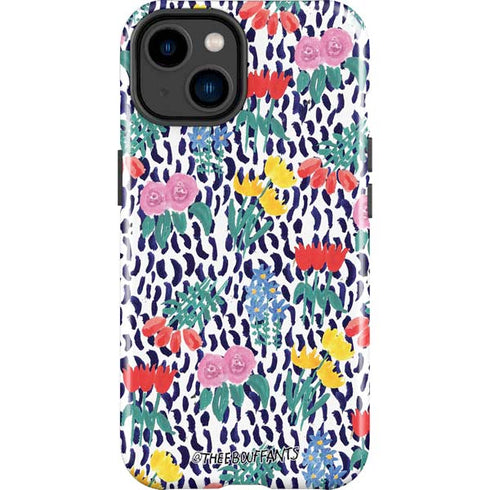 Bouffants and Broken Hearts Bouquets Print iPhone 15 Plus Impact Case