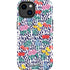 Bouffants and Broken Hearts Bouquets Print iPhone 14 Plus Impact Case