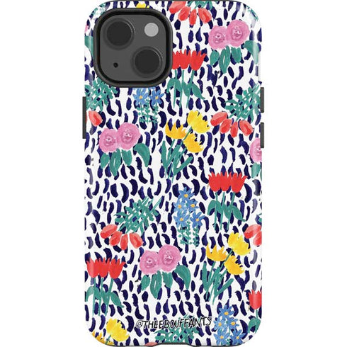 Bouffants and Broken Hearts Bouquets Print iPhone 14 Impact Case