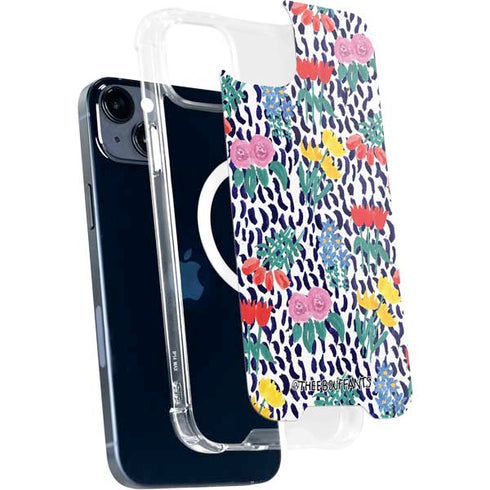 Bouffants and Broken Hearts Bouquets Print iPhone 15 Plus MagSafe Case