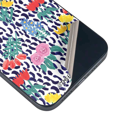 Bouffants and Broken Hearts Bouquets Print iPhone 14 Plus Skin