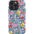 Bouffants and Broken Hearts Bouquets Print iPhone 14 Pro Impact Case