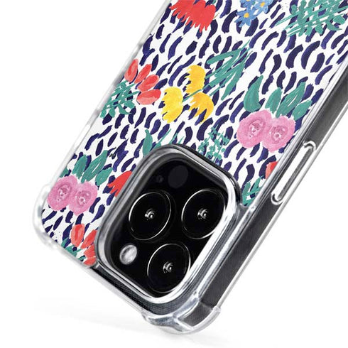 Bouffants and Broken Hearts Bouquets Print iPhone 15 Pro MagSafe Case