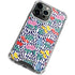 Bouffants and Broken Hearts Bouquets Print iPhone 14 Pro Max Clear Case