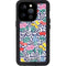 Bouffants and Broken Hearts Bouquets Print iPhone 14 Pro Waterproof Case