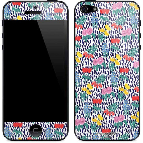 Bouffants and Broken Hearts Bouquets Print iPhone 5/5s/5SE Skin