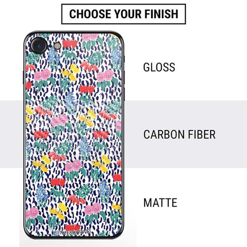 Bouffants and Broken Hearts Bouquets Print iPhone SE (2nd & 3rd Gen) Skin