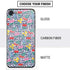 Bouffants and Broken Hearts Bouquets Print iPhone SE (2nd & 3rd Gen) Skin