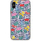 Bouffants and Broken Hearts Bouquets Print iPhone X Skin