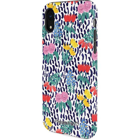 Bouffants and Broken Hearts Bouquets Print iPhone XR Pro Case