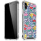 Bouffants and Broken Hearts Bouquets Print iPhone XS Max Clear Case