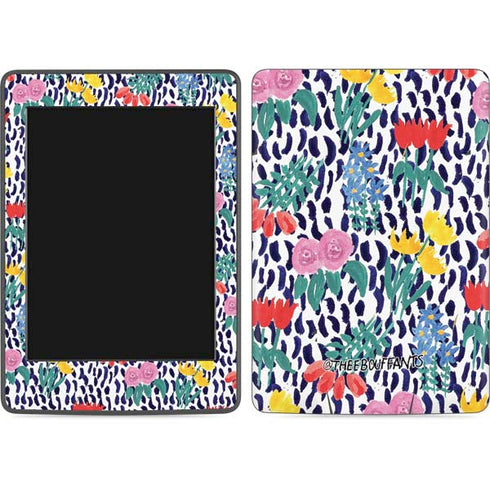 Bouffants and Broken Hearts Bouquets Print Amazon Kindle Skin