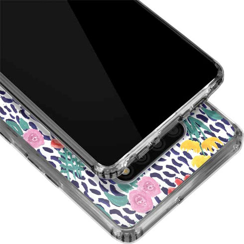 Bouffants and Broken Hearts Bouquets Print LG Stylo 6 Clear Case