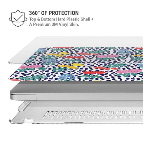 Bouffants and Broken Hearts Bouquets Print MacBook Air 13in M1 (2021) Case plus Skin