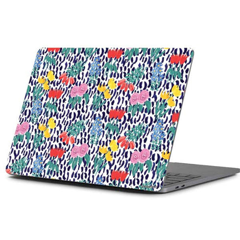Bouffants and Broken Hearts Bouquets Print Apple MacBook Pro 13-inch Skin