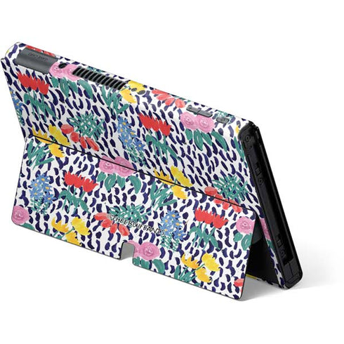 Bouffants and Broken Hearts Bouquets Print Nintendo Switch OLED (2021) Skin