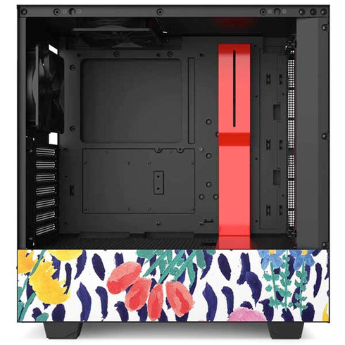 Bouffants and Broken Hearts Bouquets Print NZXT H510 Compact ATX Mid-Tower Case Skin