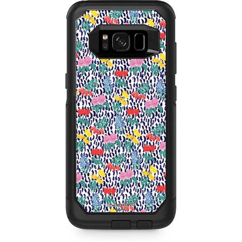 Bouffants and Broken Hearts Bouquets Print Otterbox Commuter Galaxy Skin
