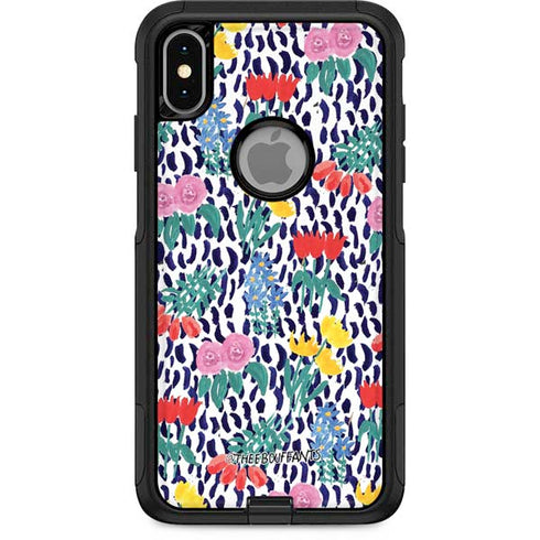 Bouffants and Broken Hearts Bouquets Print Otterbox Commuter iPhone Skin