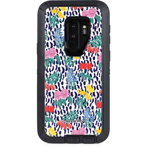 Bouffants and Broken Hearts Bouquets Print Otterbox Defender Galaxy Skin