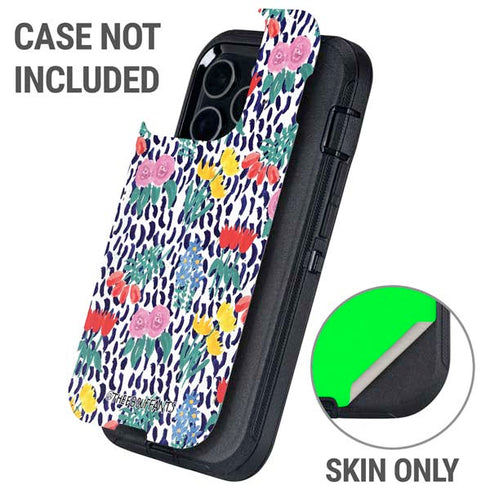 Bouffants and Broken Hearts Bouquets Print Otterbox Defender iPhone Skin