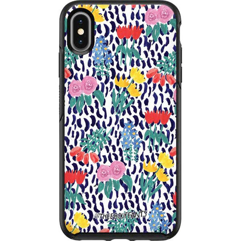 Bouffants and Broken Hearts Bouquets Print Otterbox Symmetry iPhone Skin
