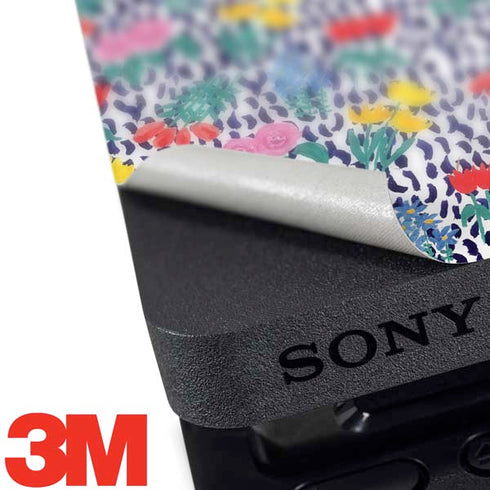 Bouffants and Broken Hearts Bouquets Print PS4 Slim Bundle Skin